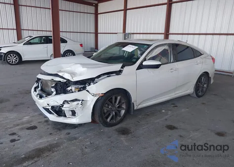 2019 Honda Civic Ex-L z USA, uszkodzony, nr VIN 19XFC1F73KE005957